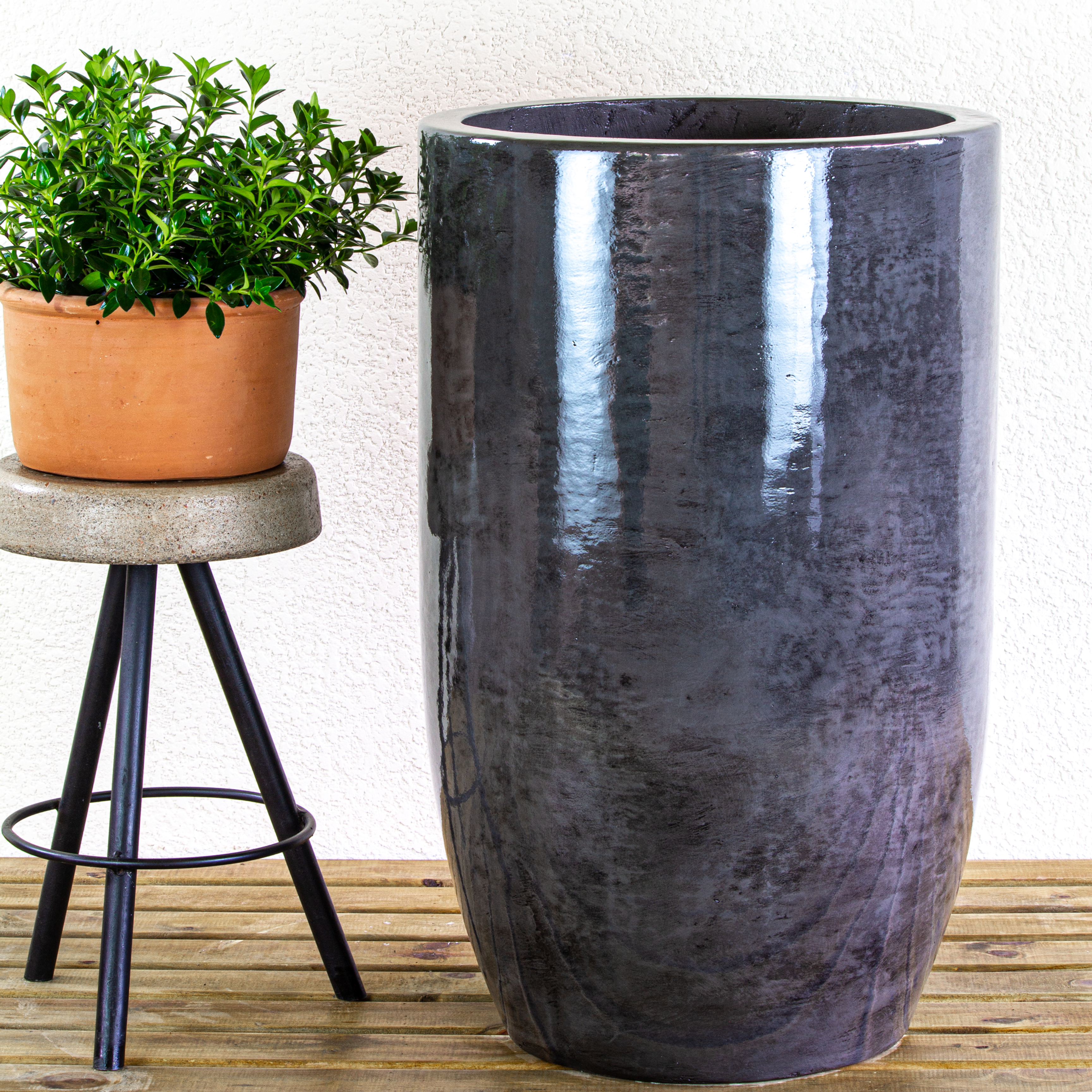 Vaso Veneza N2 chumbo Maxi Brilho