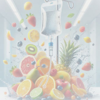 IV drip splash faded