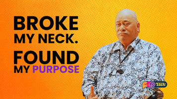 He broke his neck - and found his purpose