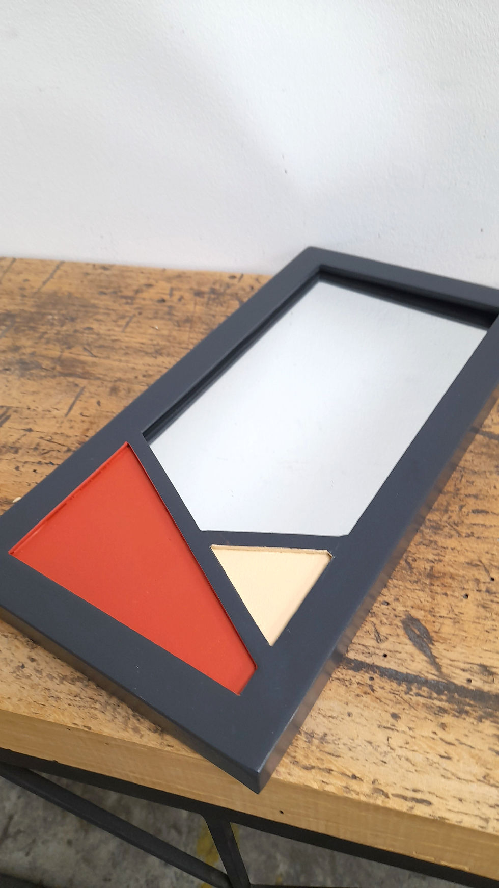 Miniature : Petit miroir bicolore