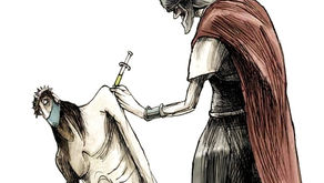 Korona Virüs Aşısı | Angel Boligan | Karikatür Kritiği