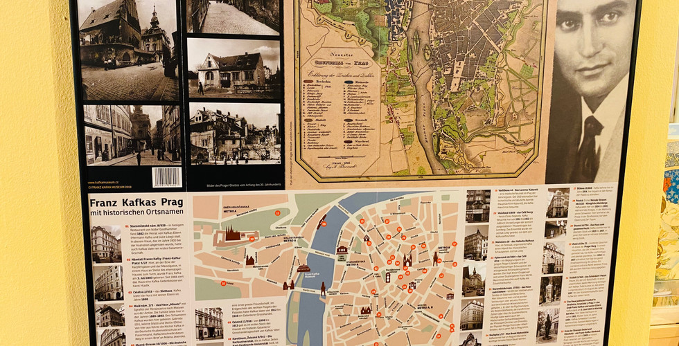 Kafka's places, life and work in Prague