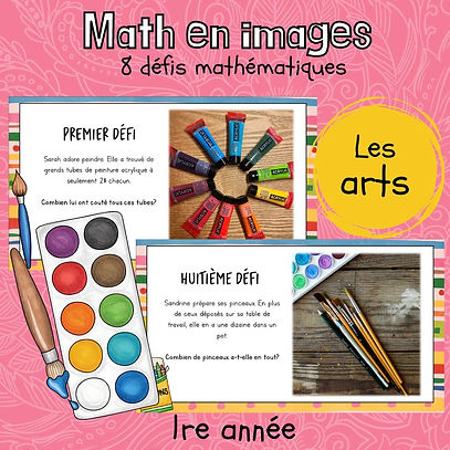 Maths par l'image - Les arts (1re)