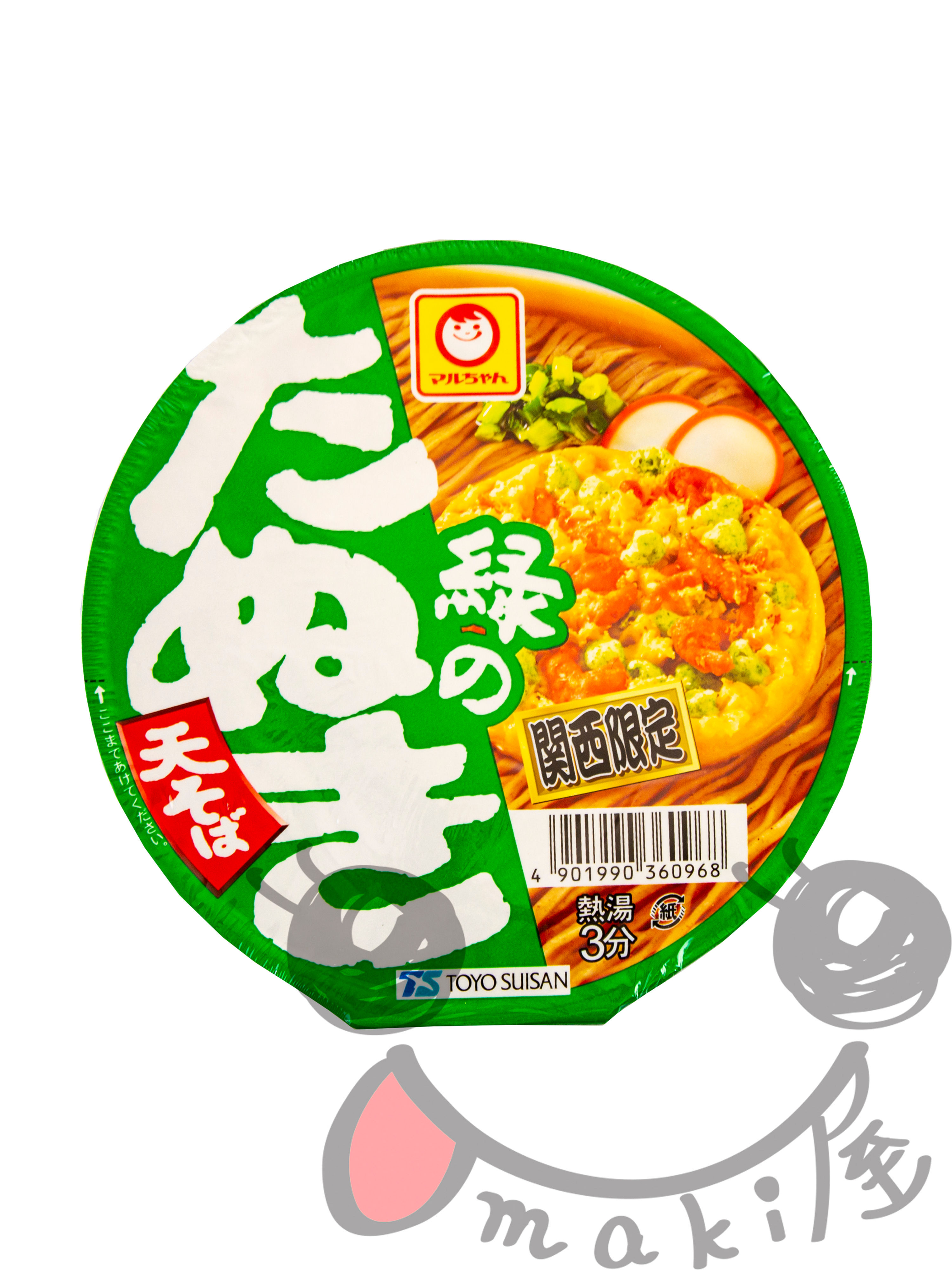 マルちゃんみどりのたぬき 101g