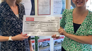 Parson pass on the rent in our September draw