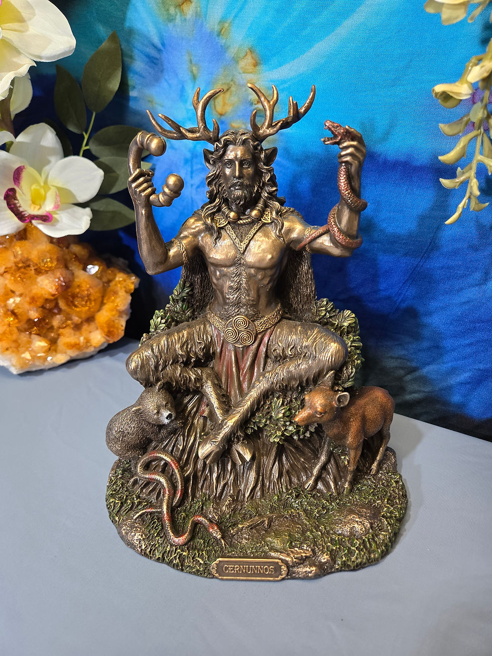 Thumbnail: Cernunnos Resin Statue