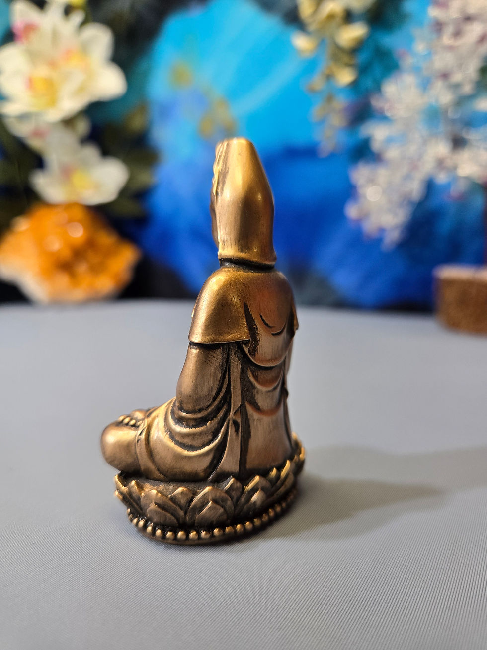 Thumbnail: Quan Yin Small Resin Statue
