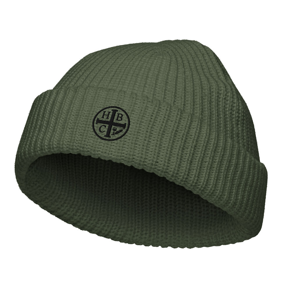 Thumbnail: Fisherman Beanie (short) - Crest