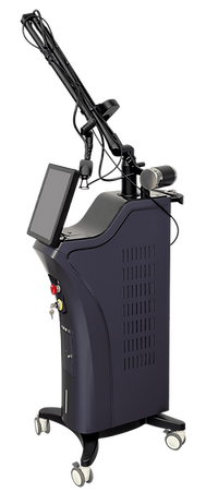60W RF fractional CO2 laser equipment with Korean 7-joint optical arm by Heyi Lasers