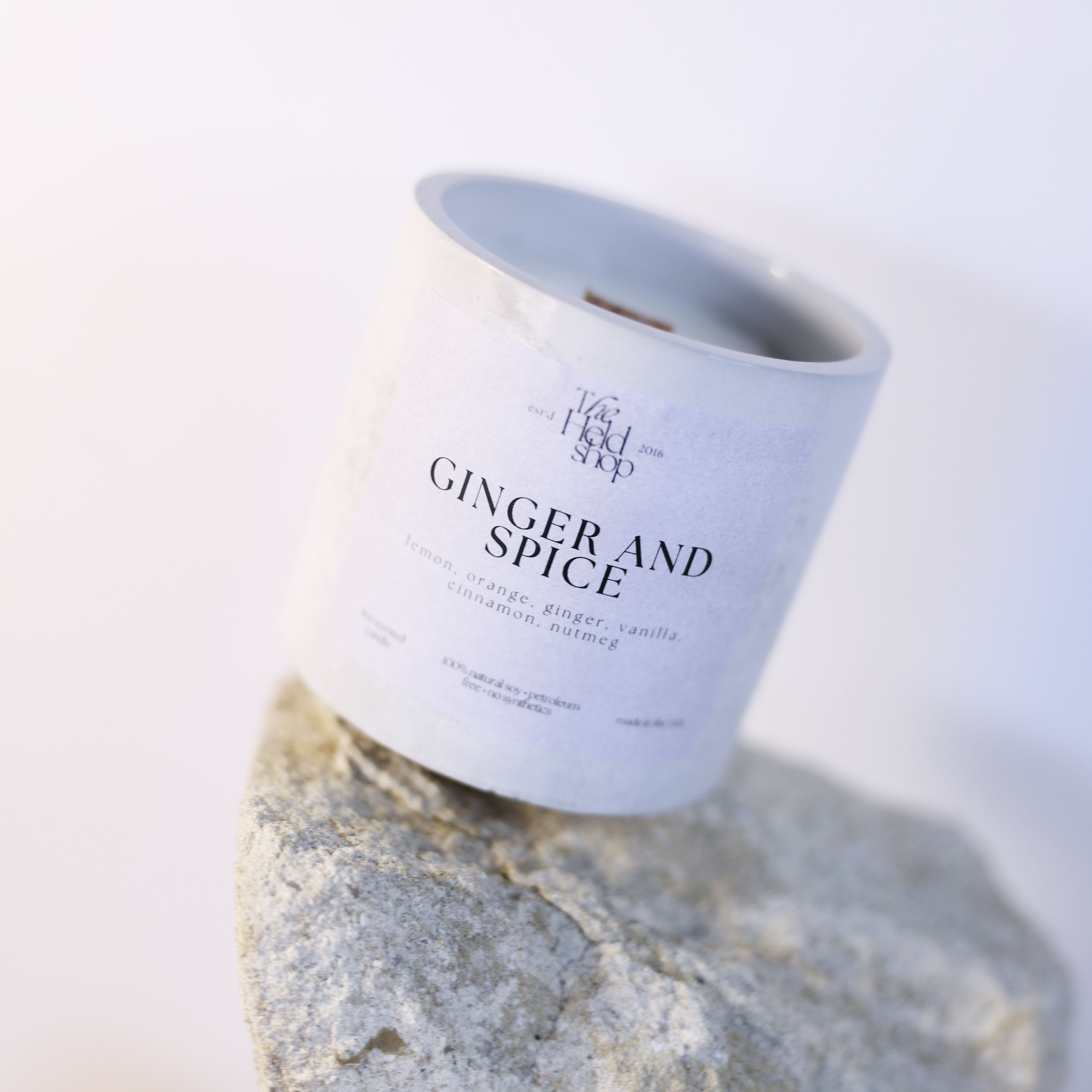 Ginger & Spice 9oz Candle