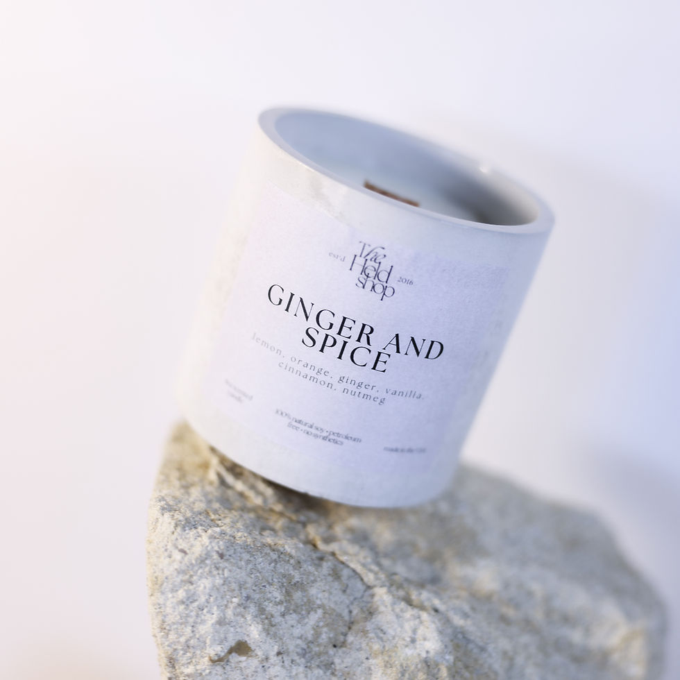 Ginger & Spice 9oz Candle