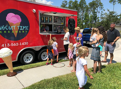 food truck, ice cream gourmet, homemade ice cream