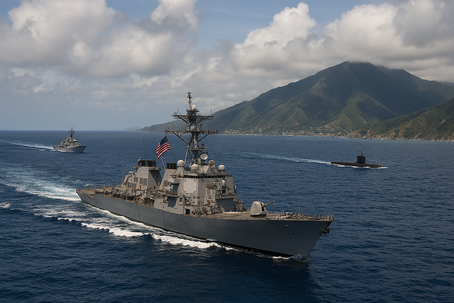 A influência das ORCRIM nos Estados da América Latina. Parte V: Diplomacia Naval: EUA x Venezuela.