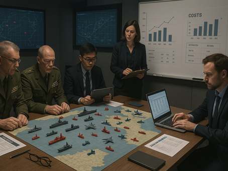 A Importância do Levantamento e Controle de Custos na Elaboração e Condução de Jogos de Guerra Profissionais.