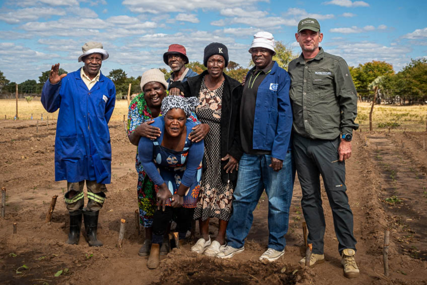 zimbabwean community garden