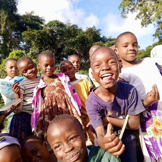 Smiling children from the Igoda Children’s Village