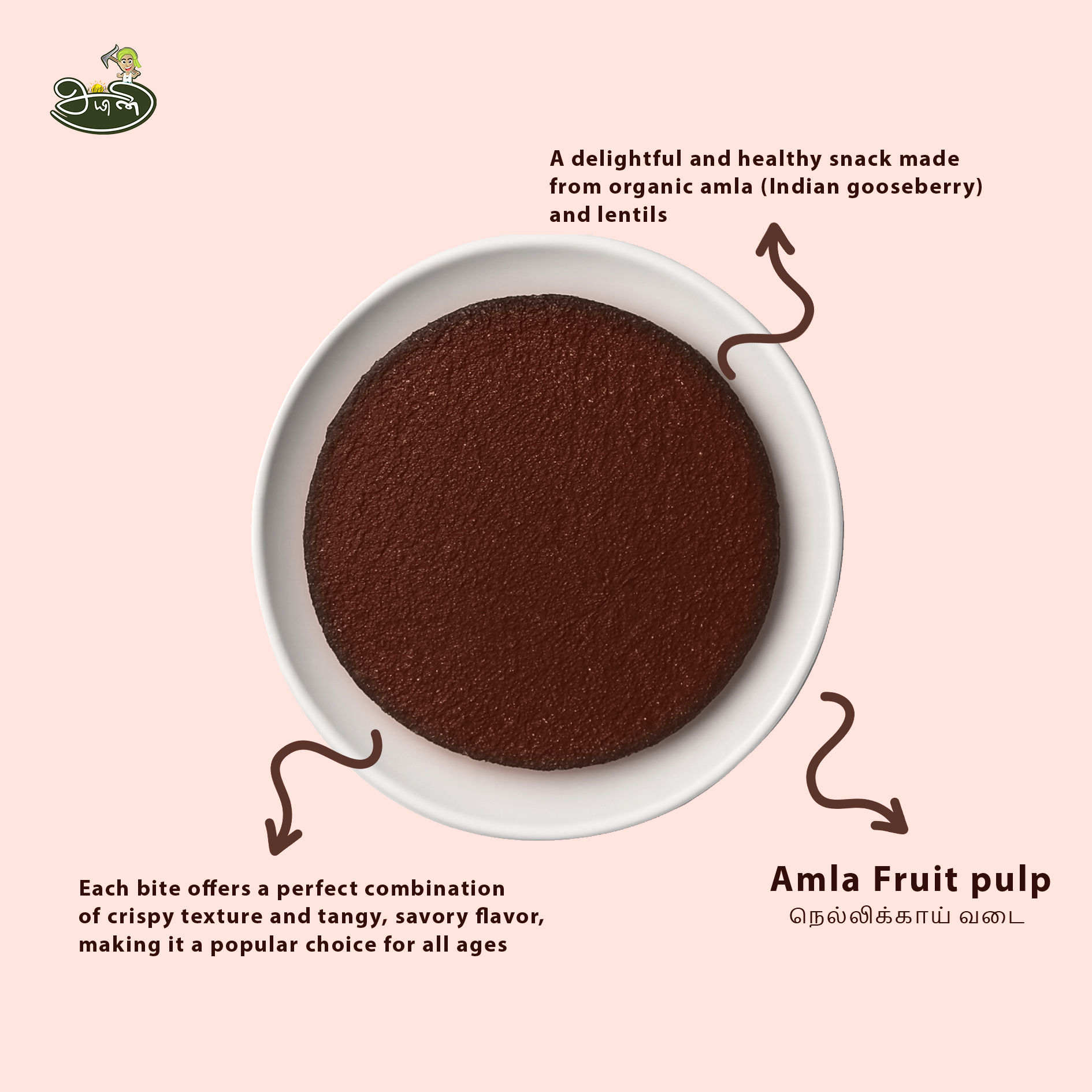 Amla Vadai / Nellikai Vadai  5pcs