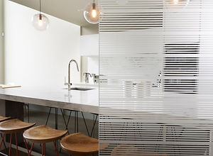 Linear Opal Frosted Glass Edinburgh