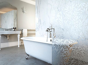 Laurel Frosted Etched Glass Edinburgh