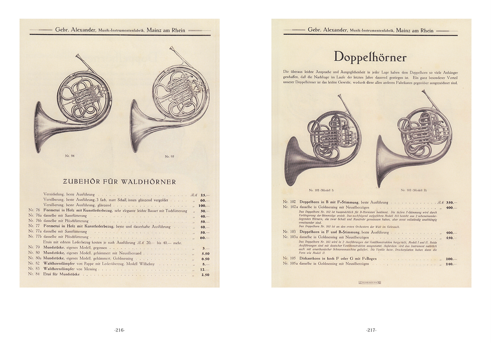サムネイル： 書籍　古いドイツの金管楽器カタログ - The Gatalog of German Brass Instruments Vol.2 - BO33008