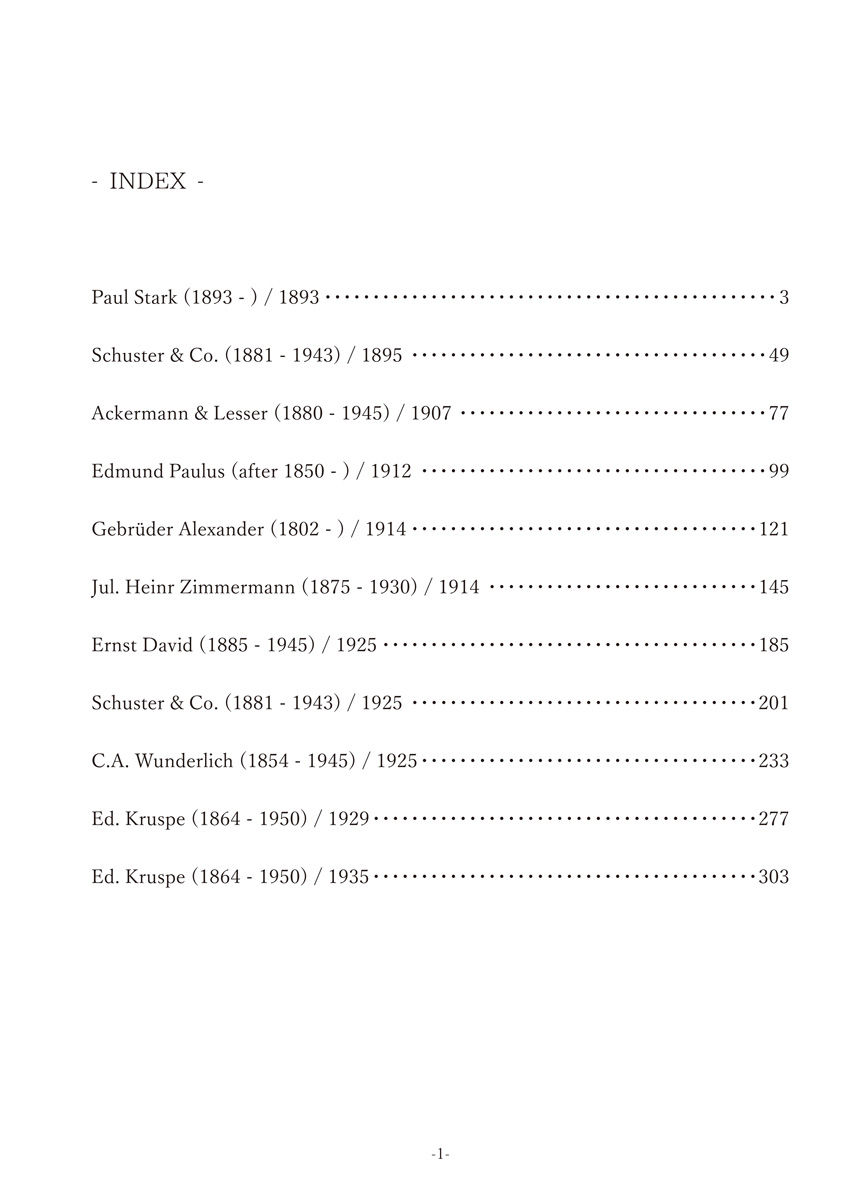 サムネイル： 書籍　古いドイツの金管楽器カタログ - The Gatalog of German Brass Instruments Vol.1 BO33002