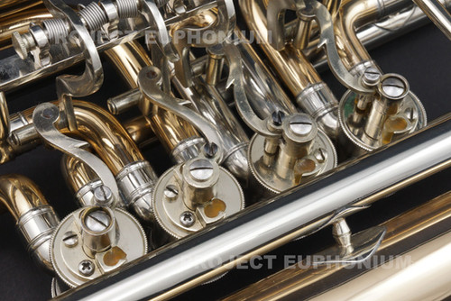 シェルツァーC管 J. シェルツァー ロータリートランペット C管 ノー