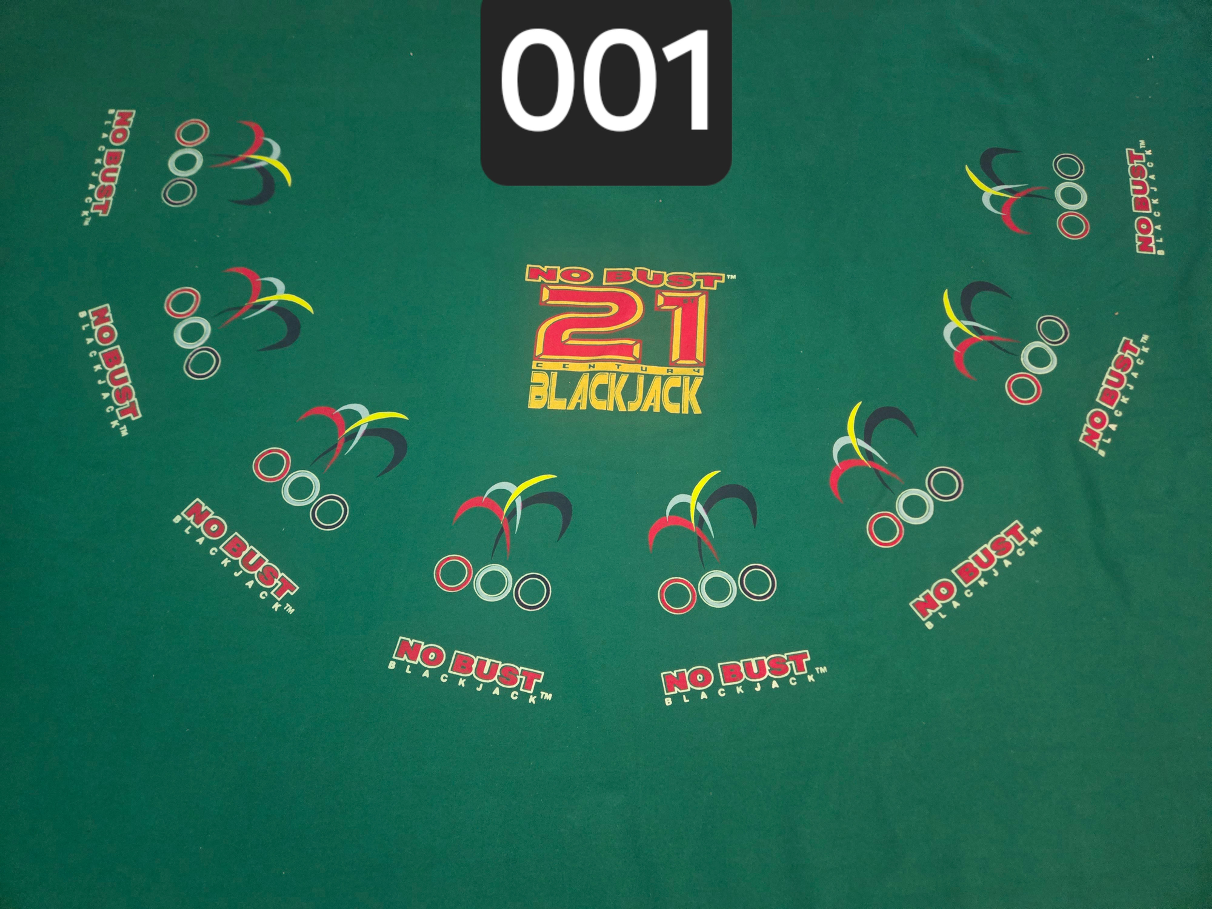 No Bust Blackjack Layout