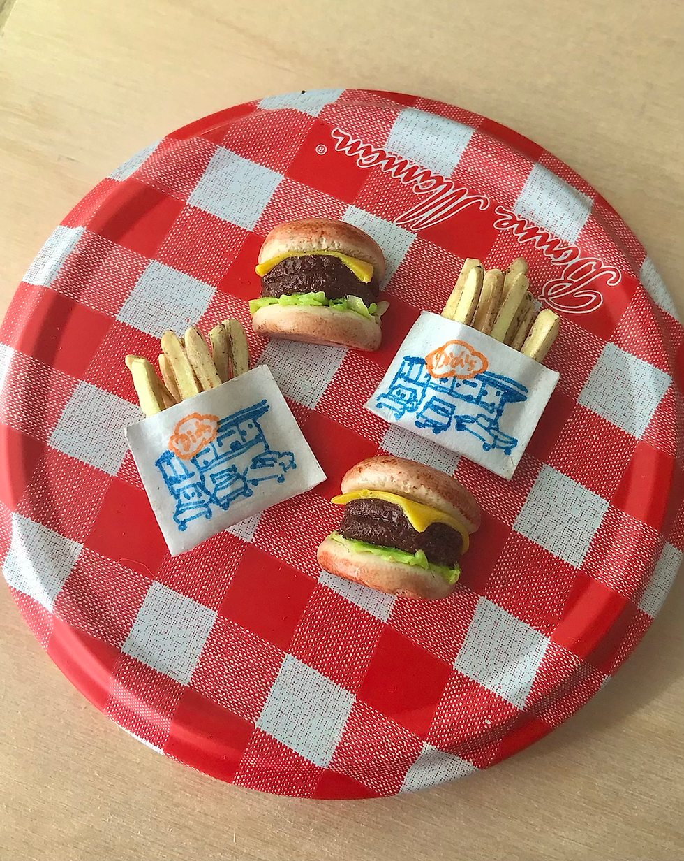 Dick's Burger and Fries Magnets