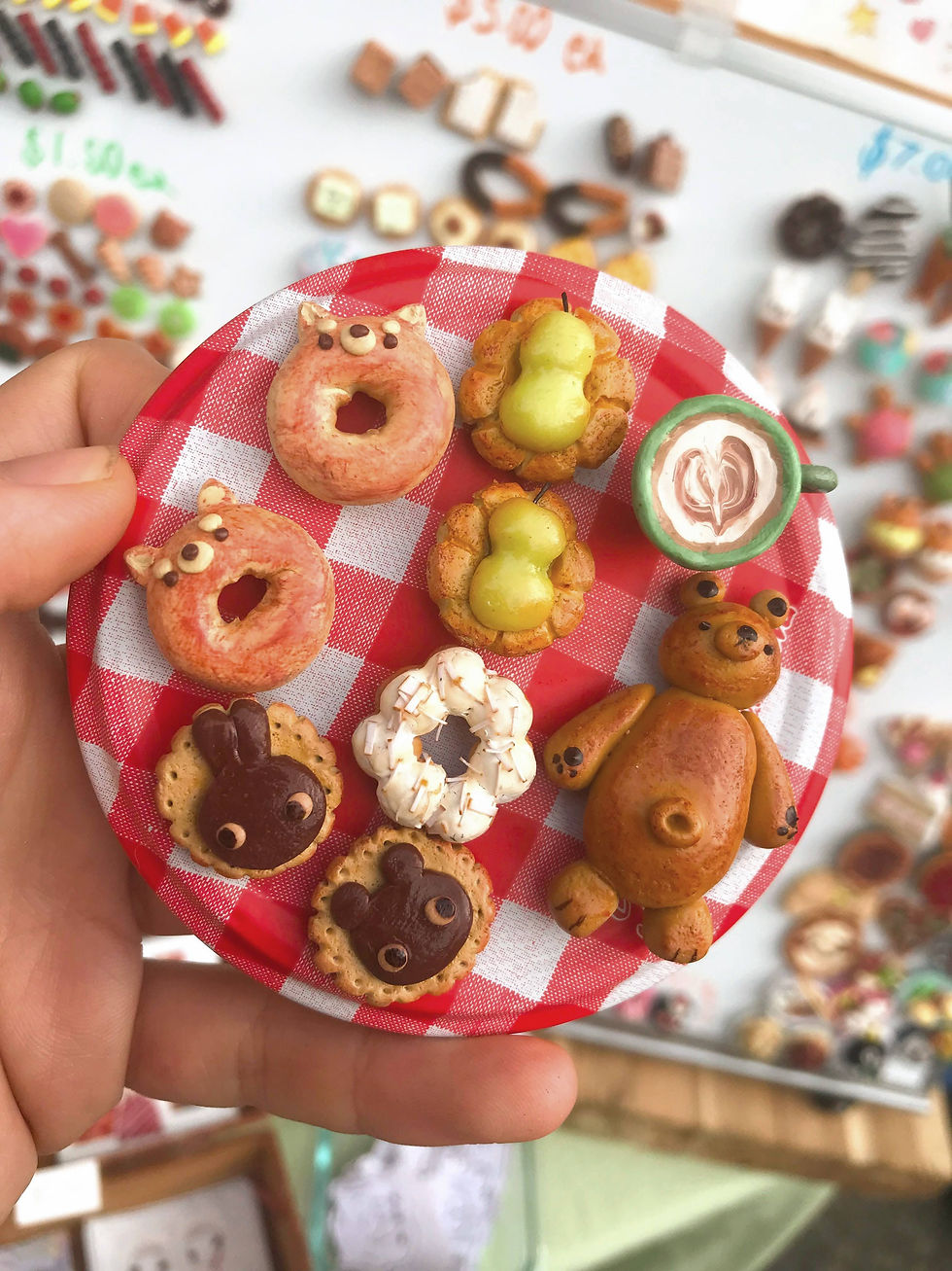 Cute Pastries and Coffee