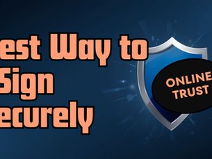 Best Way to eSign Securely
