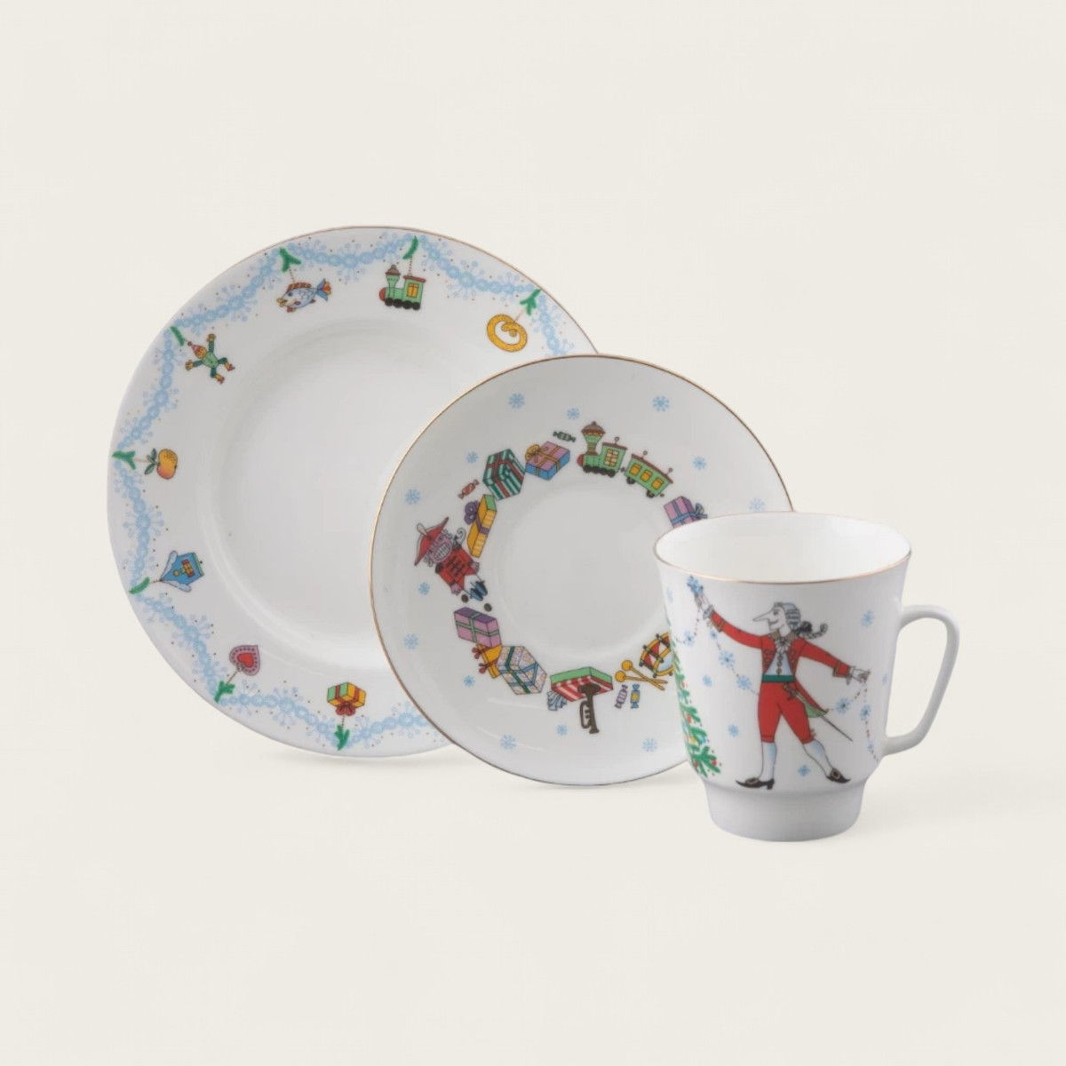 Servicio de ballet ruso, Porcelana Imperial (Lomonosov)