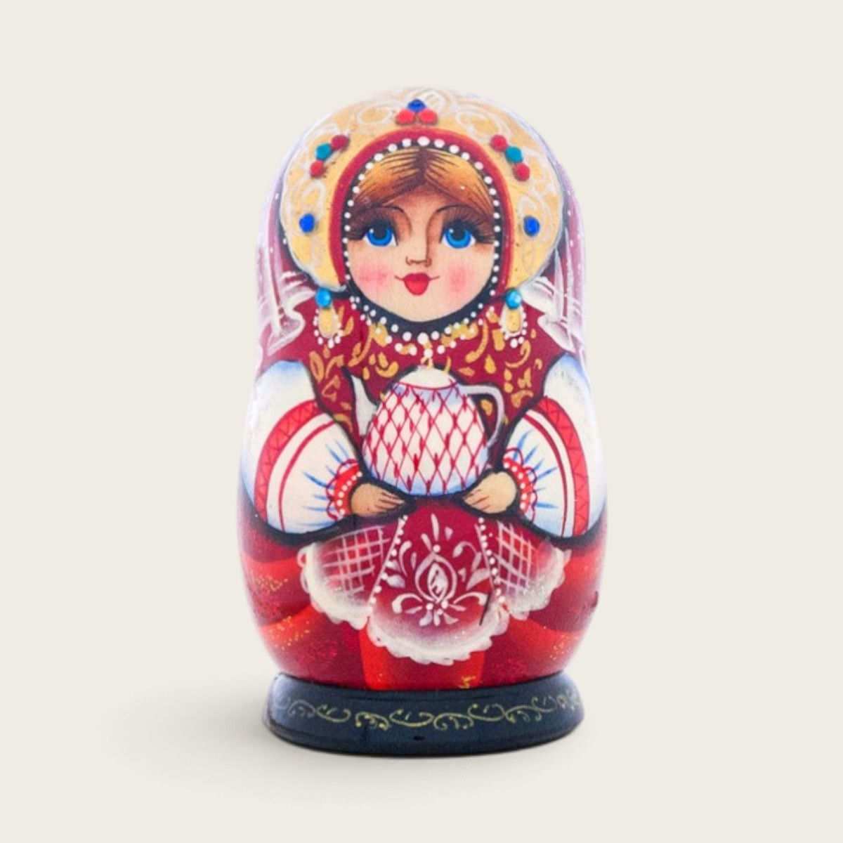 Magnet Matriochka en Bois Peint