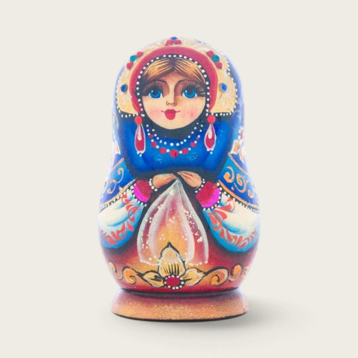 Magnet Matriochka en Bois Peint