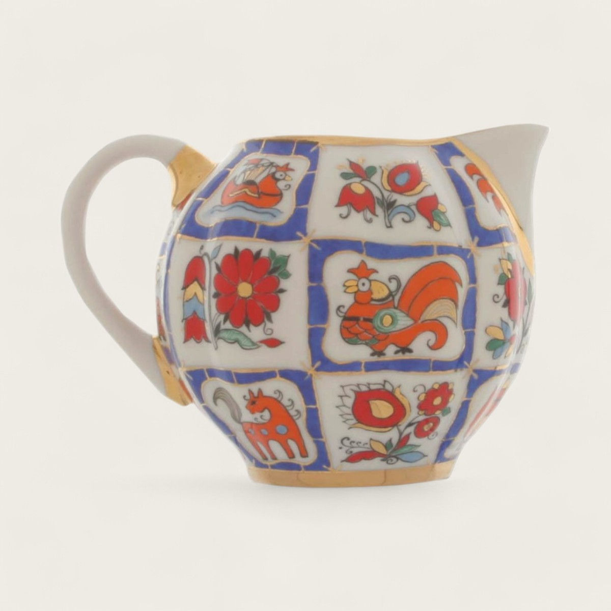 Servicio Ruso Lubok, Porcelana Imperial (Lomonosov)