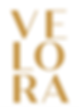Velora logo artwork in gold.