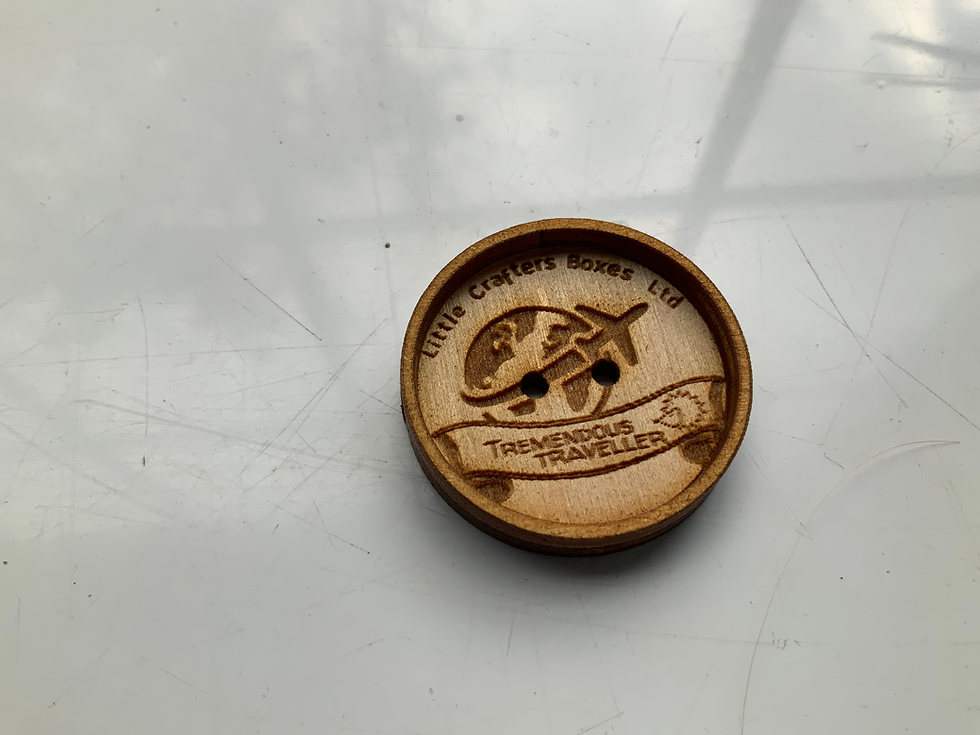 Thumbnail: Tremendous Traveller Buttons x 2