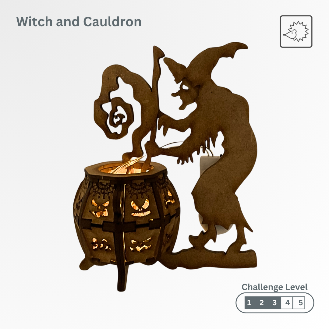 Witch and Cauldron