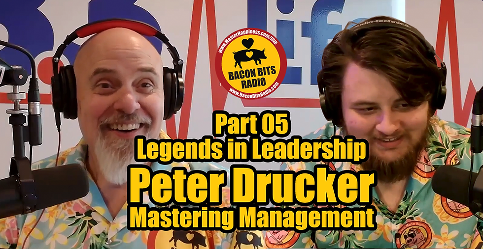 Peter Drucker Master Management - Part 5 Legendary Leaders