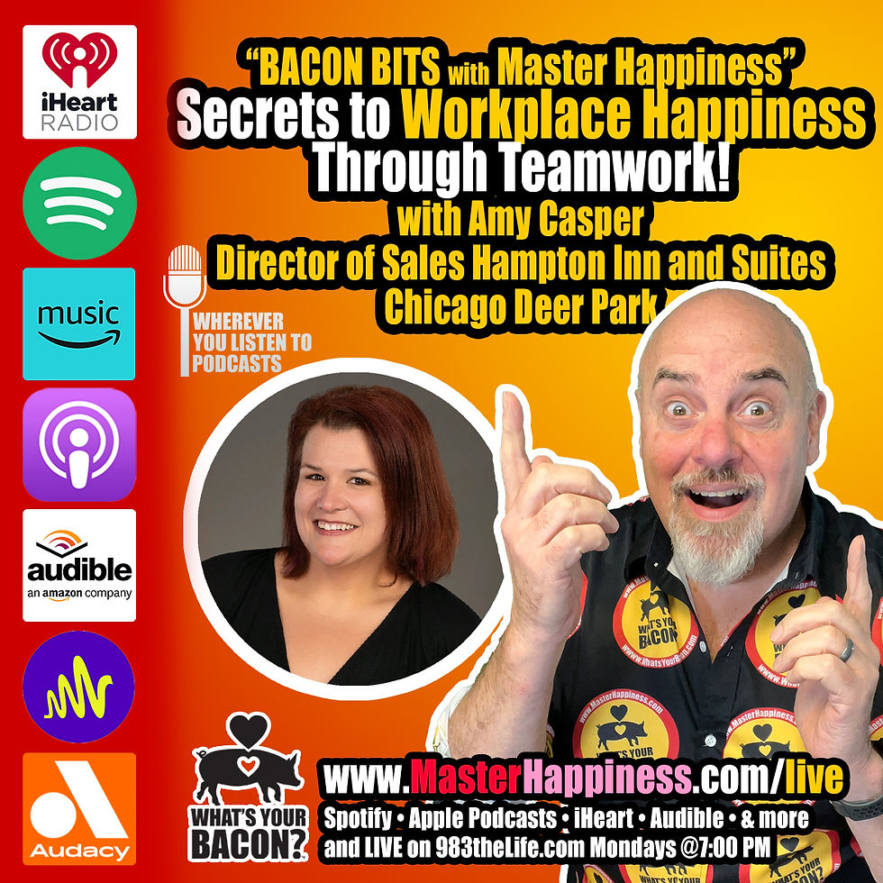 Amy Casper and Marty Jalove, Master Happiness