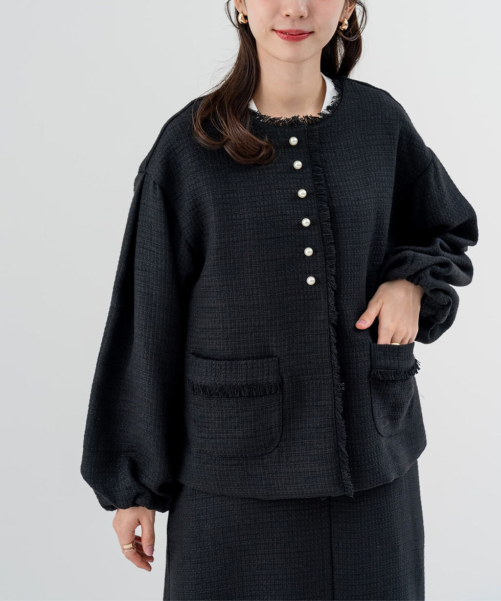 バルーン袖ジャケット