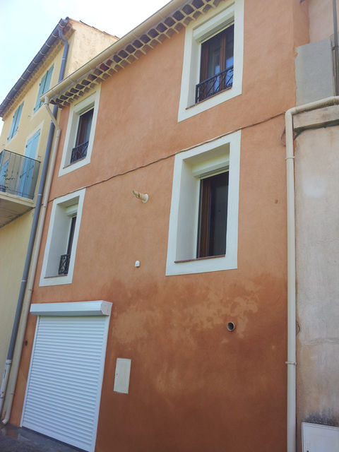 Peinture sur immeuble à Aubagne