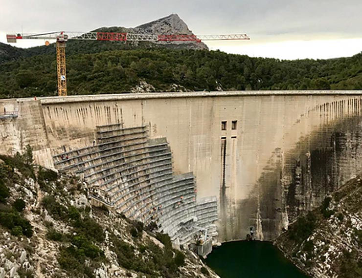 Visite du siège de la Société Canal de Provence et du barrage de Bimont