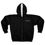 Thumbnail: Unisex Zip Hoodie (Black)