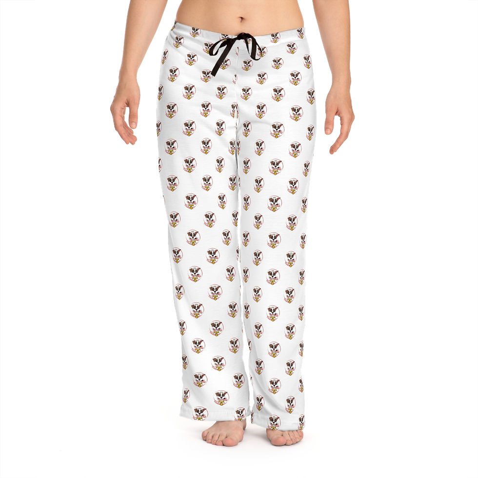 Thumbnail: Women's Pajama Pants (White)