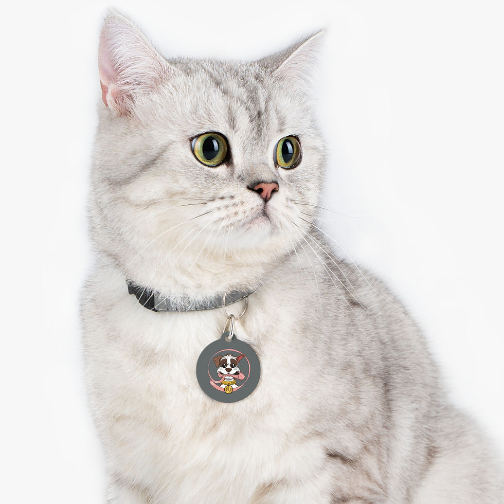 Thumbnail: Pet Tag (Dark Grey)
