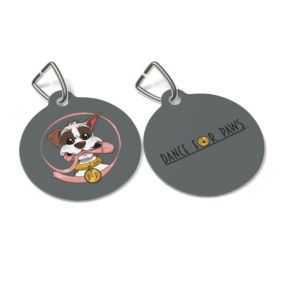 Thumbnail: Pet Tag (Dark Grey)