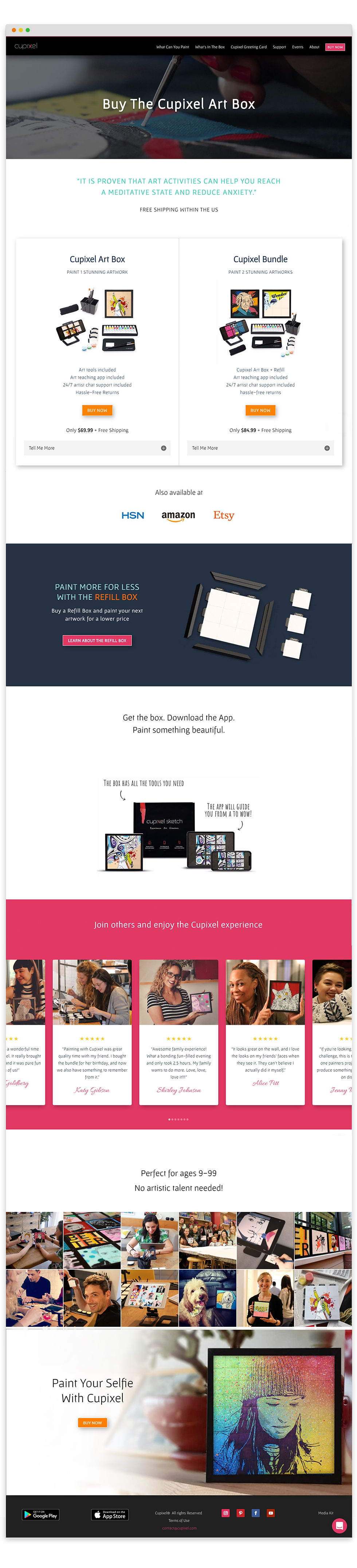 Cupixel website