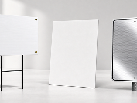Coroplast, Foam Core, and Reflective Materials: Which One Should You Use?
