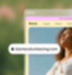 A demo of a volunteering website registering its domain through Wix.