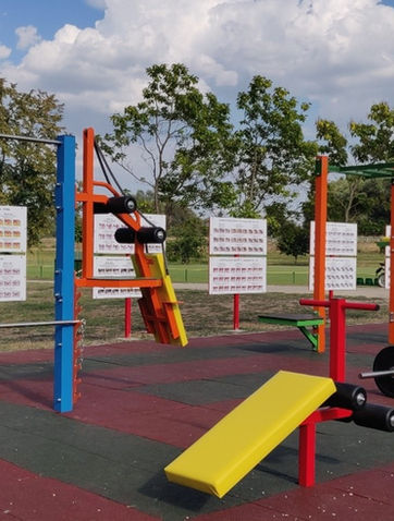 A Magyar Falu Program kültéri fitnesz parkja